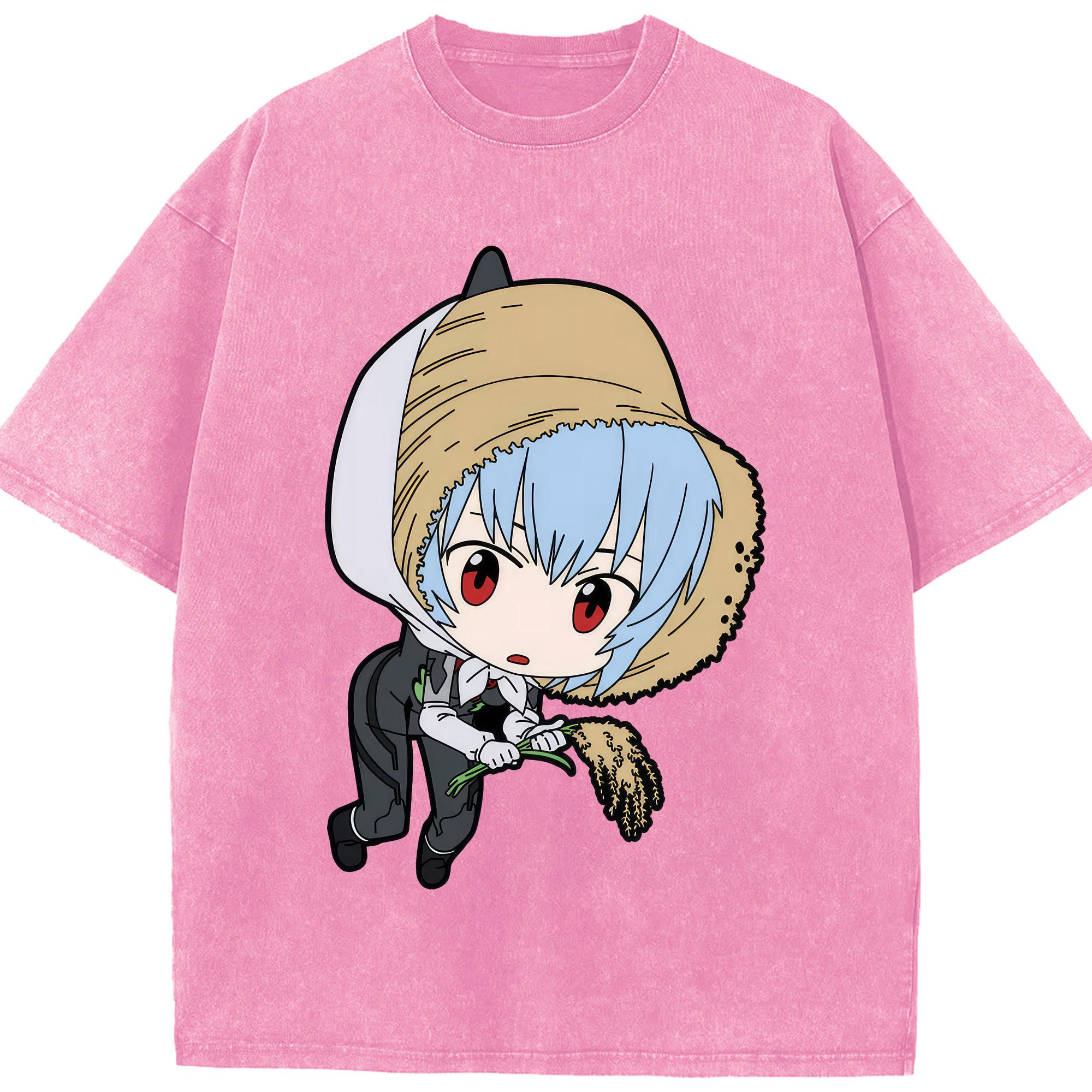 （画像用） EVA 新世紀エヴァンゲリオン 綿100% ヴィンテージ風 半袖Tシャツ（フロントプリント）